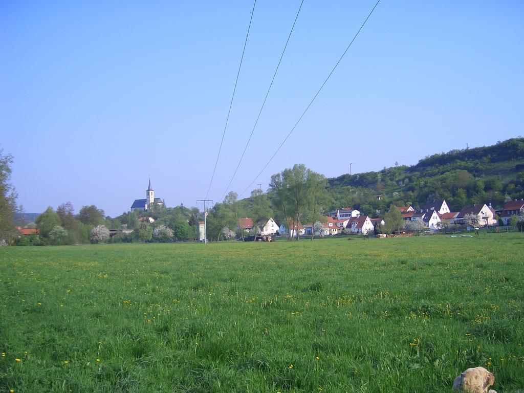 Pension Fitnessoase Eußenheim Esterno foto